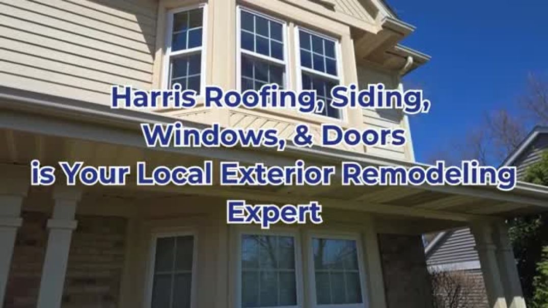 ⁣TOP WINDOW, ROOFING & SIDING CONTRACTORS IN LOMBARD, IL | HARRIS EXTERIORS