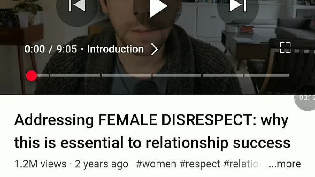 My review about addressing female disrespect