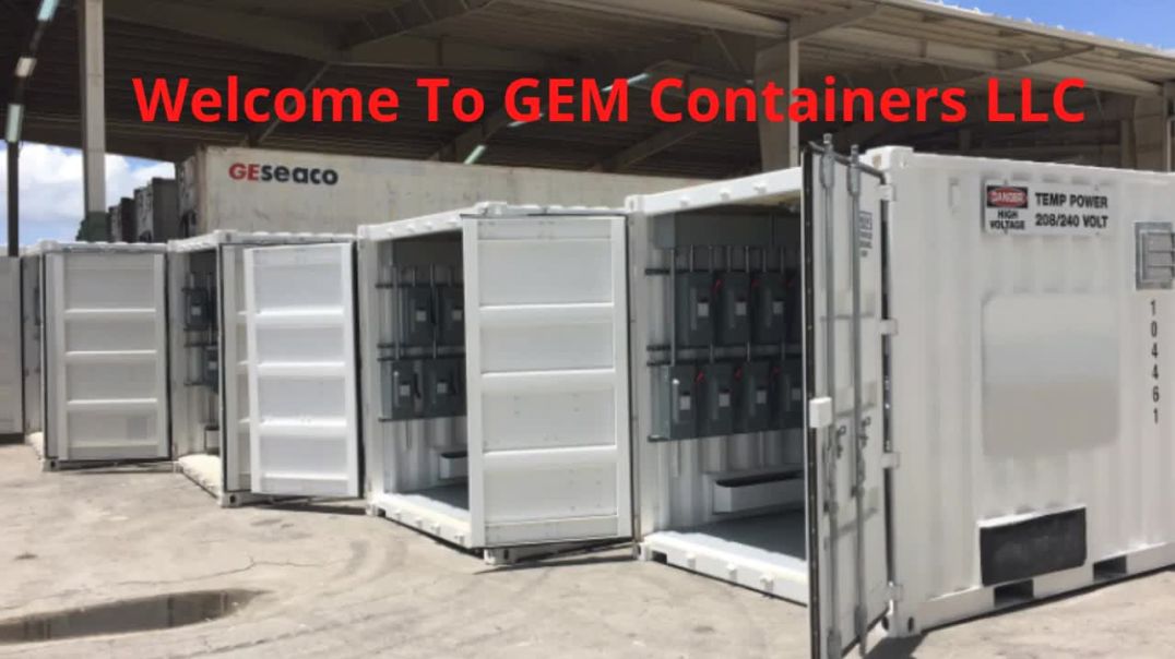 ⁣GEM Containers LLC – Custom Containers in Miami, Fl
