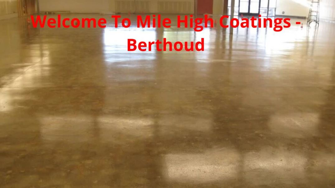 ⁣Mile High Coatings - Commercial Floor Coating in Berthoud, CO