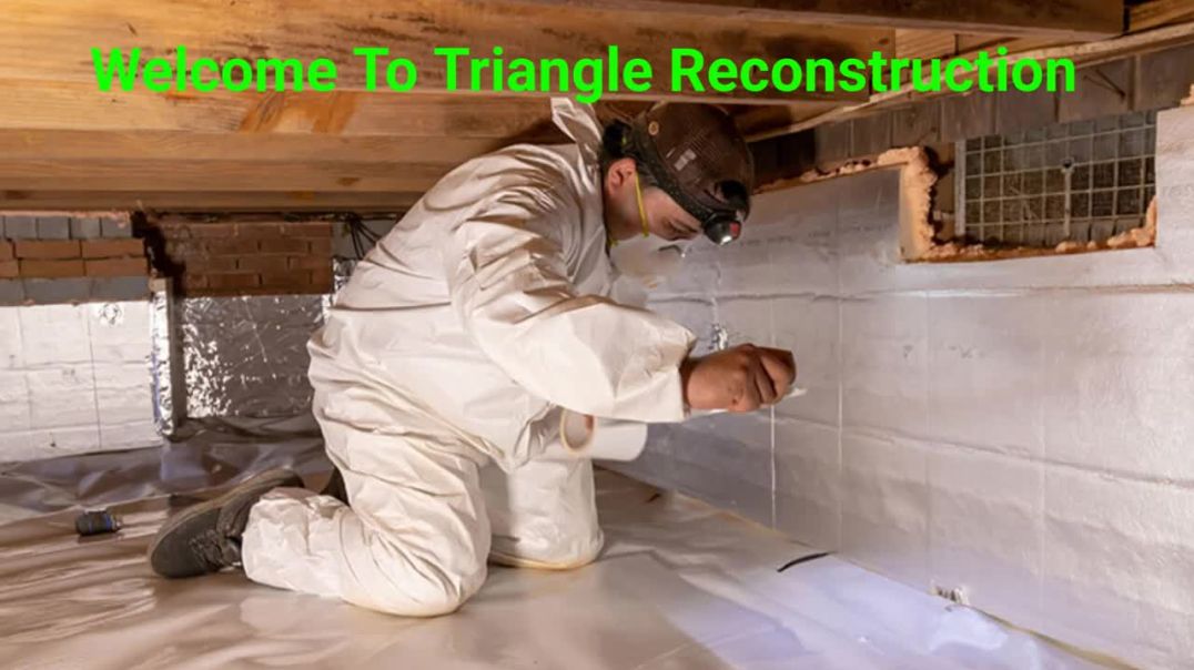 ⁣Triangle Reconstruction - Best Crawl Space Solutions in Cary, NC