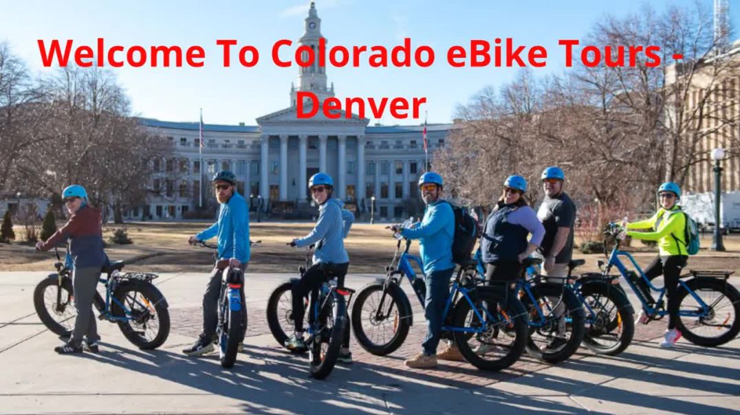 ⁣Colorado eBike Tours - Best Electric Bike Tour in Denver