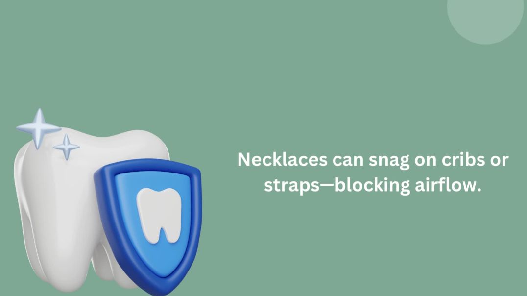 ⁣Teething Necklaces: Serious Safety Risks