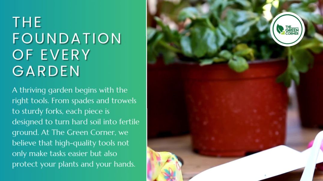 ⁣High-Quality Gardening Tools for Your Lush Garden - The Green Corner