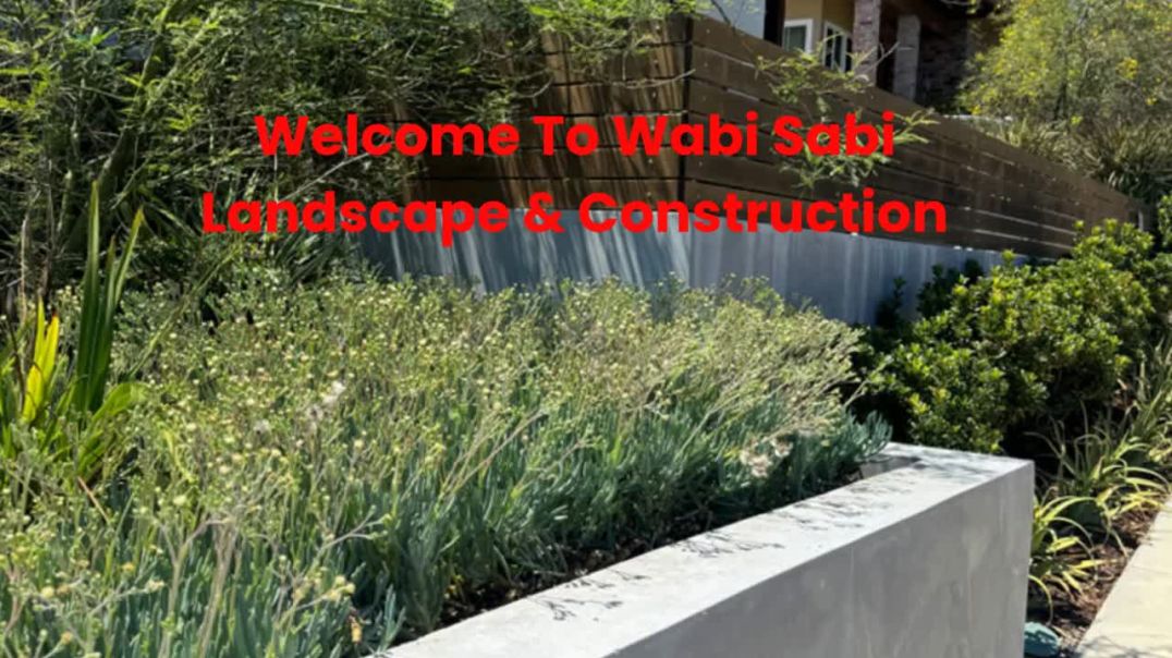 ⁣Wabi Sabi Landscape & Construction : Residential Outdoor Design in LA Mesa