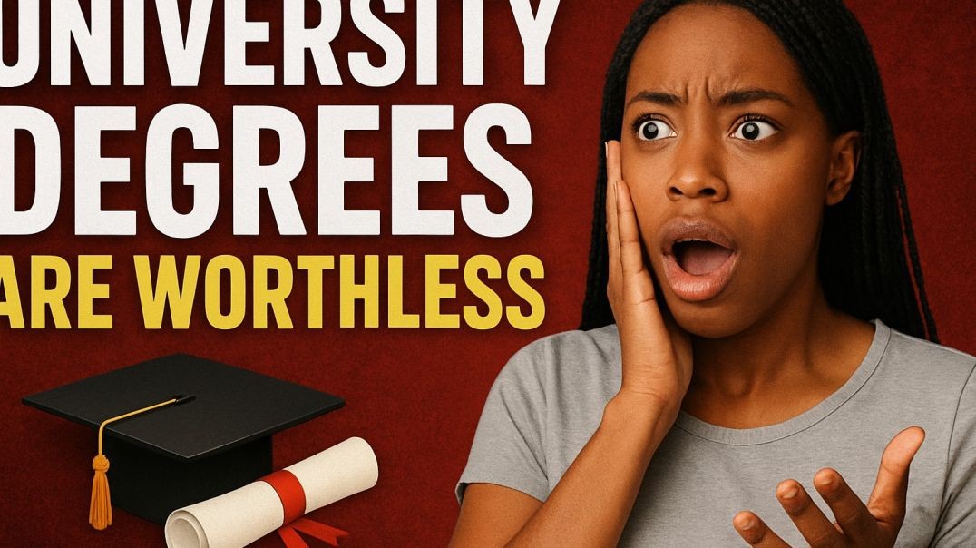 ⁣Nigerian Reacts: "University Degrees Aren’t Worthless" – Truth Bomb or Cap? 🎓🔥