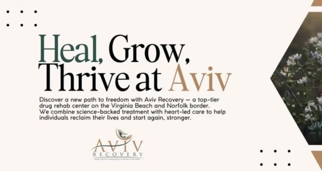 ⁣Aviv Recovery - Addiction Treatment in Virginia Beach, VA