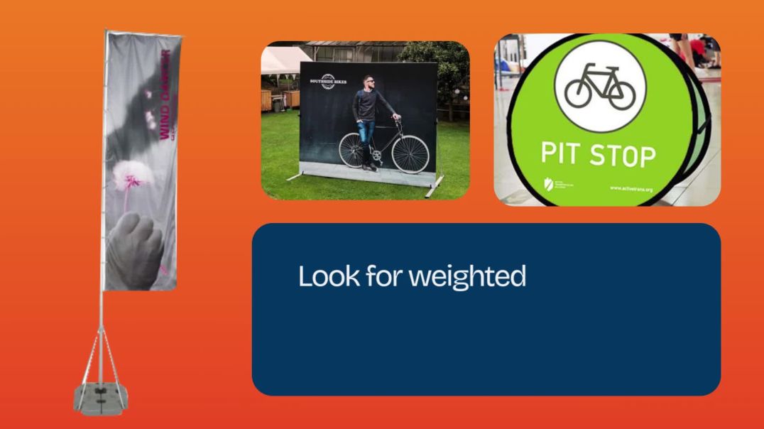 ⁣Things To Consider Before Buying An Outdoor Banner Stand