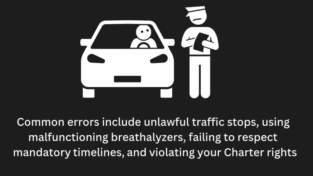 ⁣Calgary Police Errors in DUI Arrests – What You Need to Know