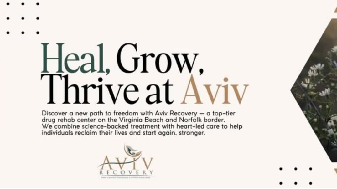 ⁣Aviv Recovery - Outpatient Addiction Program in Virginia Beach, VA