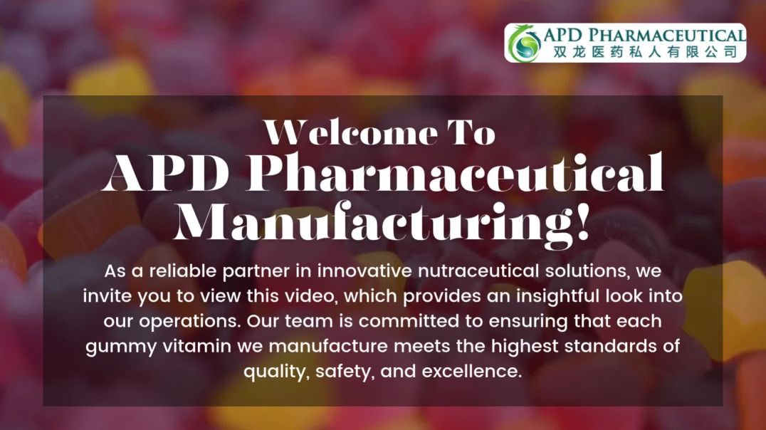 ⁣Private Label Gummy Vitamins Manufacturing in Singapore - APD Pharmaceutical Manufacturing