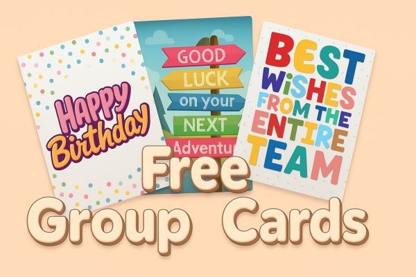Group eCards: The Easiest Way to Send Collective Farewell Wishes