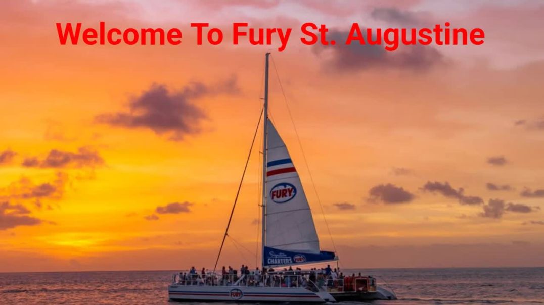 ⁣Fury Catamaran Tour in St Augustine, FL