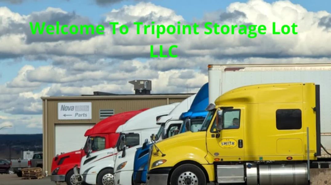 ⁣Tripoint Storage Lot LLC - Dump Truck Storage in Humble, TX