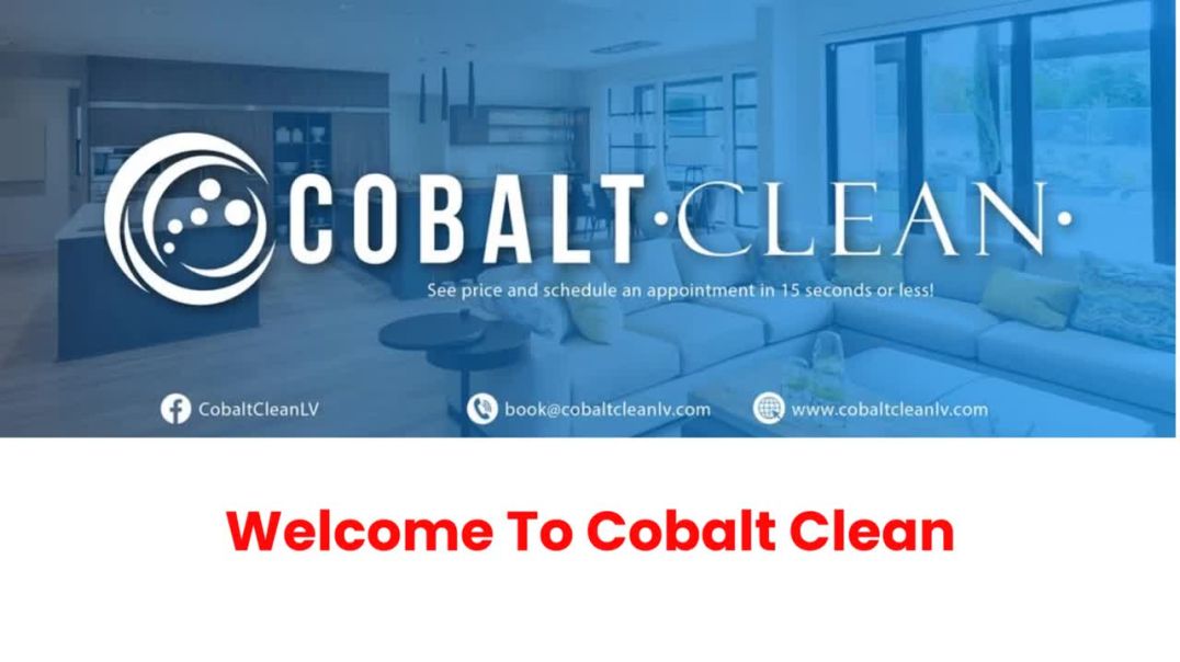⁣Cobalt Clean :  Cleaning Company in Las Vegas, NV