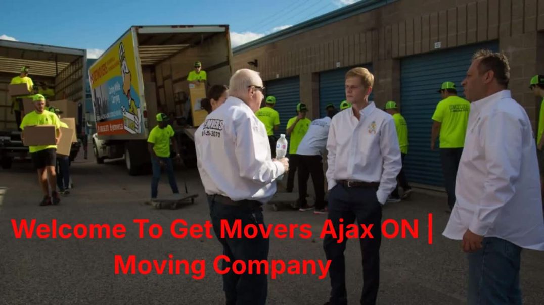 ⁣Get Movers in Ajax, ON | L1S-3Z2