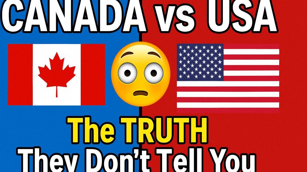 ⁣Canada vs USA: The Truth About Your Life If You Moved 🇨🇦➡️🇺🇸 (Shocking Differences)