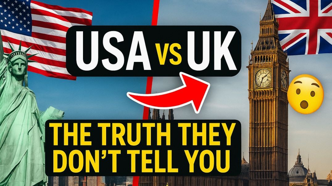 ⁣Living in the USA vs UK: The Real Differences No One Talks About