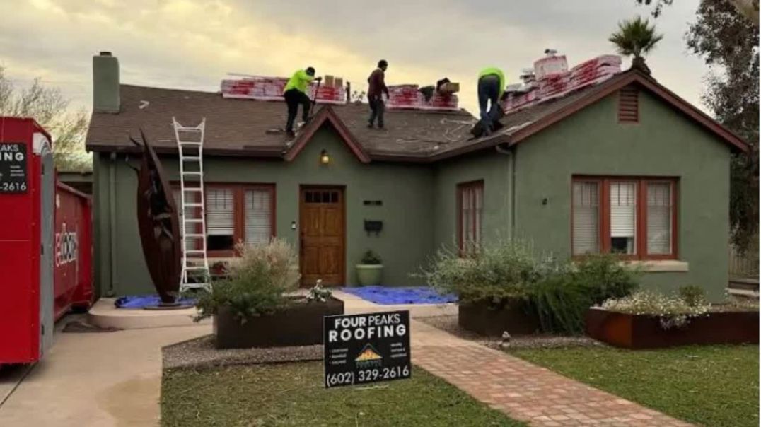⁣Four Peaks Roofing Company in Phoenix, AZ | (602) 329-2616