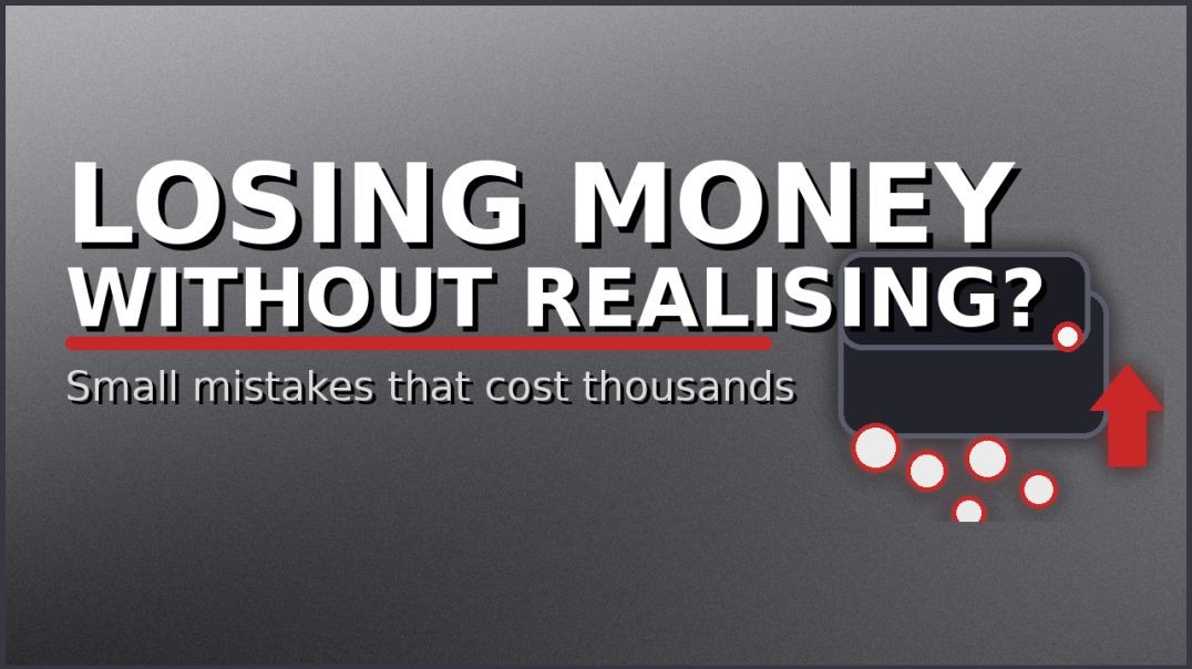 ⁣Why Most People Lose Money Without Realising It